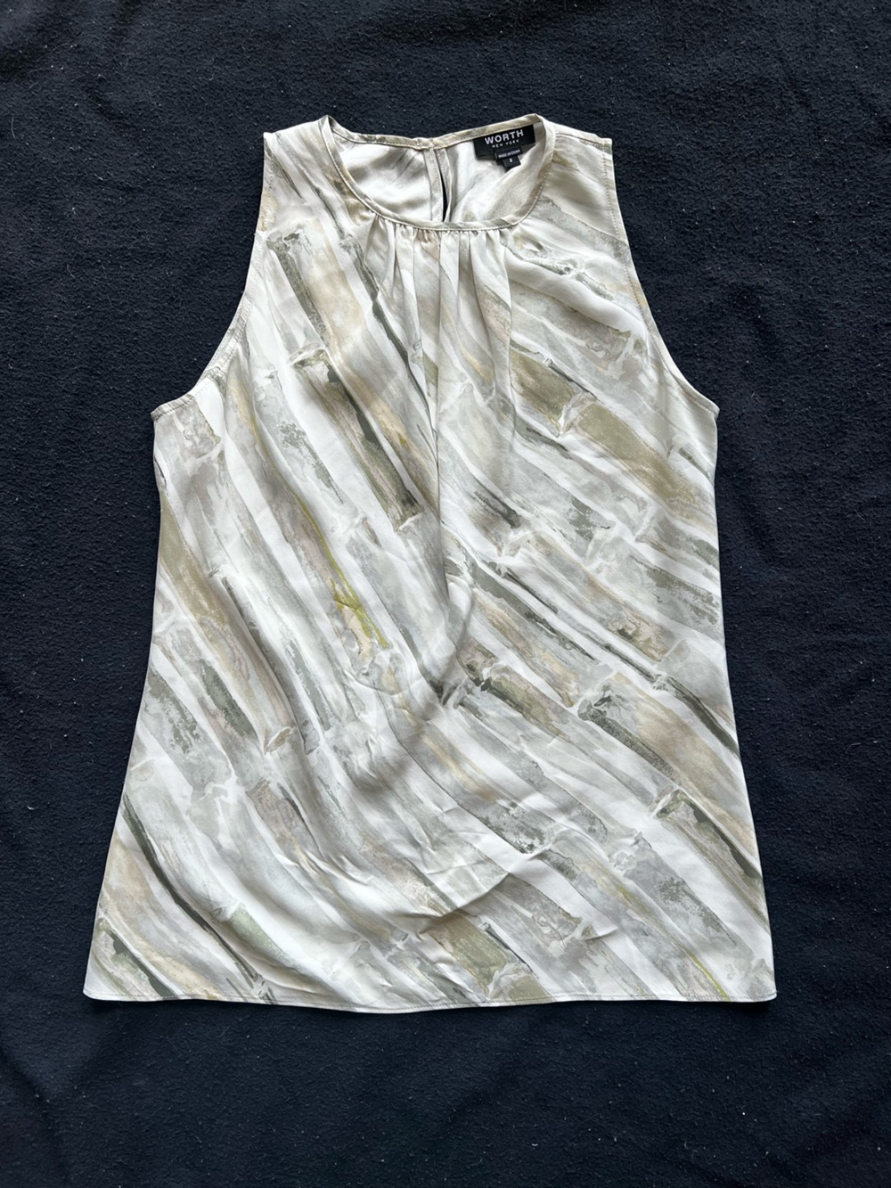 Worth 100% silk top